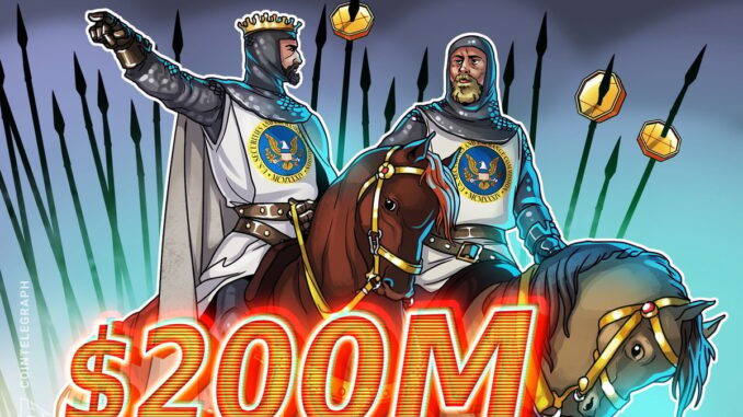 SEC and feds charge man over $200M crypto trading scheme SEC and feds charge man over $200M crypto trading scheme