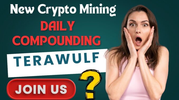 Terawulf Plan|| new mlm plan launch|| Terawulf plan|| Crypto Mining Plan