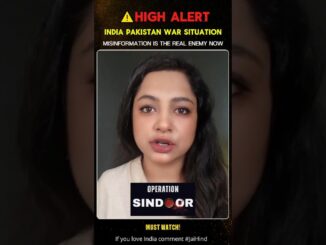 High Alert: India Pakistan War | Fake Videos, AI News, Panic — STOP Now| Operation Sindoor | #shorts
