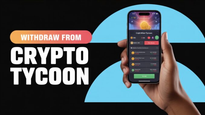 How to Withdraw Money from Crypto Miner Tycoon Fast and Easy – Full Guide to Cash Out