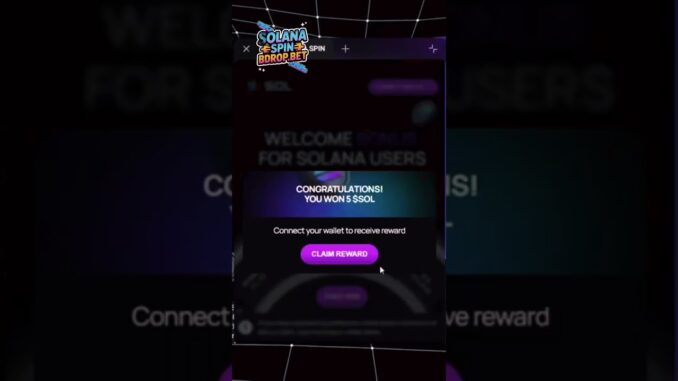 Solana Free Airdrop Guide #Crypto #Airdrop