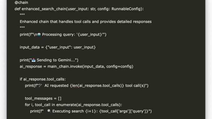 A Coding Implementation of an Intelligent AI Assistant with Jina A Coding Implementation of an Intelligent AI Assistant with Jina Search, LangChain, and Gemini for Real-Time Information Retrieval