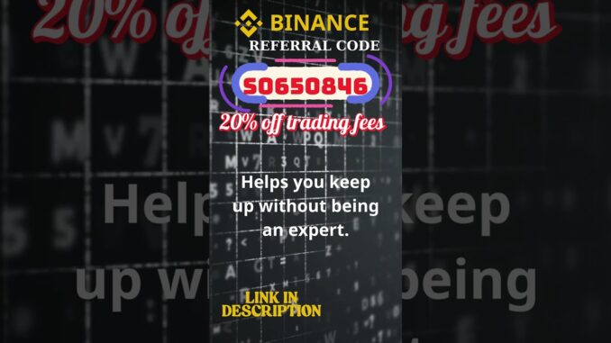 How Alpha helps beginners-  Binance Referral Code 2025 #shorts