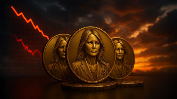 Melania insiders dump $35M in tokens as price crashes over Melania insiders dump $35M in tokens as price crashes over 98%