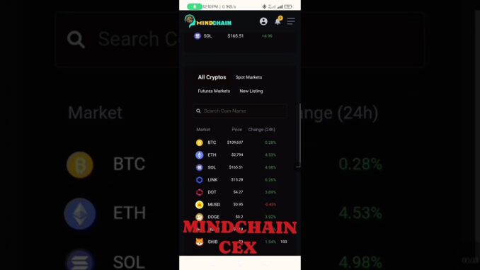 Mindchain CEX #mindchain #mindcracker #cryptomining #crypto #bitcoin #msc20