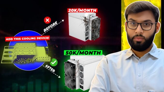 Make Your Miner Powerful, Using Cooling System | Best Crypto Mining Tool