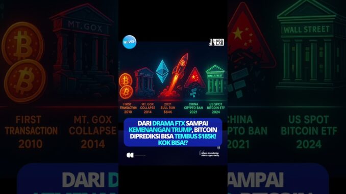 Sejarah kripto dan Bitcoin #labalab #analisabtc #cryptocurrency #crypto #news